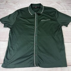 Banana Republic Men’s XL Luxe Touch Performance Green Anti-Odor Button-Up Shirt