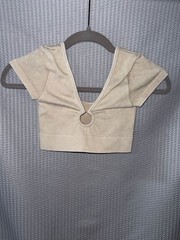 Aerie Ribbed O-Ring Cutout Crop Top