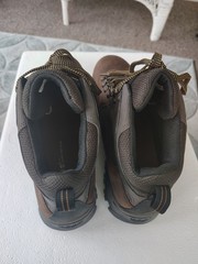Timberland Mt. Maddsen Hiking Boots Brown Leather Mid Waterproof Shoes Mens 14