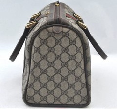 Vintage Gucci Sherry Monogram Boston Bag