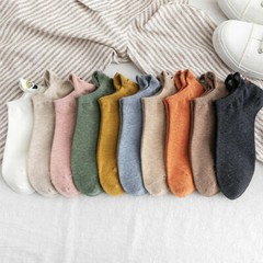 Cartoon Socks Short Spring And Summer Fashion Cute Smile Comfortable Funny Socks