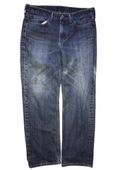 Levi’s 514 Men’s Straight Fit Jeans Stretch Dark Wash Size 34×30 C13