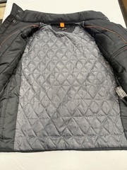 Men’s Dockers Bomber Jacket Soft Nylon Poly Sz L – Built in hide away hood