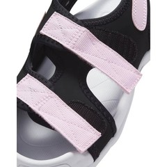 Nike Sunray Adjust 6 Slide Sandal Kids 5Y Black Pink DX5544 001