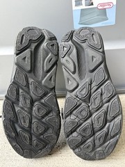 HOKA Clifton 9 Wide Men’s US 9.5 2E Black Black BBLC Running Shoes 1132210