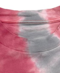 Mame Kurogouchi Tie-Dye Cotton T-Shirt Red Women’s Medium Unique Design