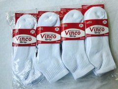 3 6 12 Pairs Men’s White Ankle Quarter Comfort Cotton Low Cut Socks Size 9-11