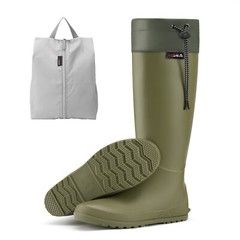 HISEA Women Tall Rain Boots Waterproof Lightweight Garden Barn Mud Work Wellies