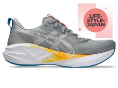 ASICS NOVABLAST 5 1011B974 020 Gravel White Men Running Shoes