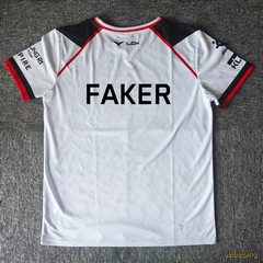 2026 LCK Team T1 Uniform LOL Regular Season T-shirt Faker Basic Tee Tops Unisex