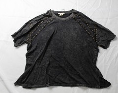 Torrid Women’s Festi Embellished Drop Shoulder Tee BE5 Phantom Size 00 (Medium)