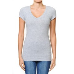 Women’s / Juniors VNECK Ambiance Apparel Short Sleeve V-