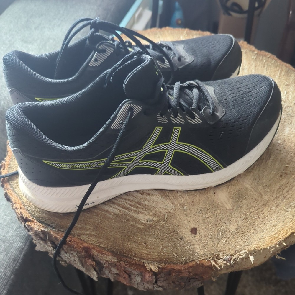 Size 11 – ASICS Gel Excite 9 Black Hazard Green