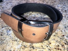 Dickies Men’s 1.37 Inch Wide Reversible Belt Brown-Black 34