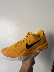 Men’s Size 7.5 Nike Kobe 8 Protro TB Promo University Gold HM6469-700