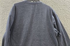Nautica Regular Fit Pajama Long Sleeve T-Shirt Men’s L Navy Crewneck Pullover
