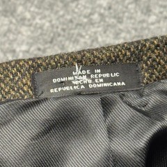 Barrington Tweed 100% Wool Sport Coat Blazer Jacket Men 42R Brown Nailhead