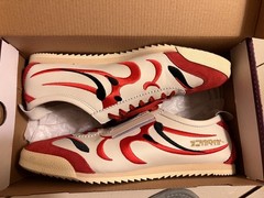 Onitsuka Tiger MEXICO 66 DELUXE NIPPON MADE 1181A370 100 White Classic Red Shoes