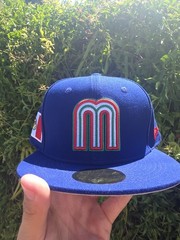 New Era 59FIFTY Blue Fitted Baseball Cap Men’s Sports Logo Size 7 5/8