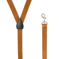 Men’s Suspenders, Metal Snap-Ons, Belt Loops, Y Style, Many Colors, USA-made