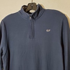 Vineyard Vines 1/4 Zip Shirt Youth’s XL Long Sleeve Pullover Sweater Blue