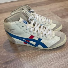Onitsuka Tiger MEXICO Mid Runner THL328 US4 EU36 22.5cm Shoes White Used