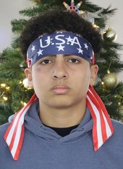 Multipurpose USA Head Gear Bandana Size 25cm.X 50cm. 100% Polyester Microfiber