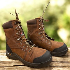 Carhartt Men’s 8″ Rugged Flex® Composite Toe Waterproof Insulated Boot Size 12