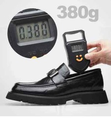 Thick Sole Leather Male Loafers Comfort Soft Dress Shoes Slip-on Driving Shoes