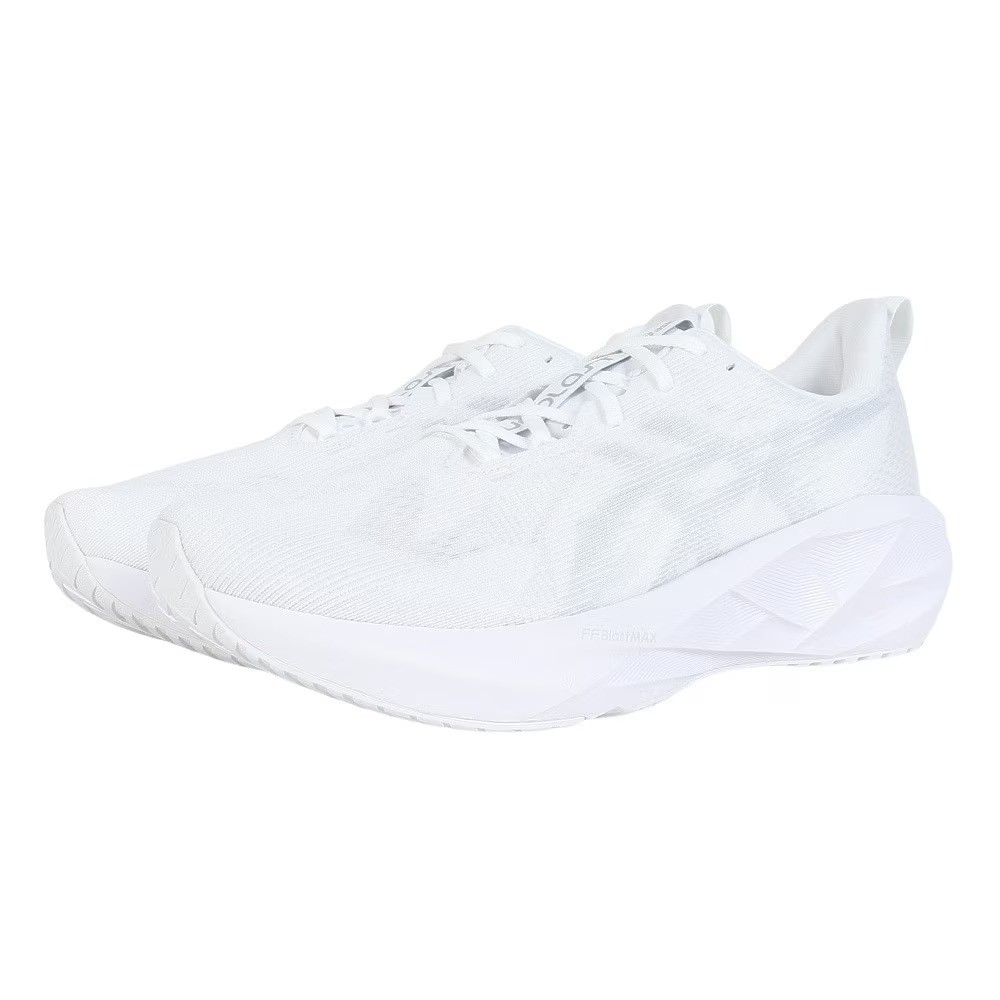 ASICS NOVABLAST 5 1011B974 100 White Piedmont Grey Running Shoe oki03