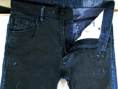 *HOT Men’s DIESEL NARROT CBDN-NE 685B DISTRESS STRETCH SWEAT JOGG PANTS Jeans 28