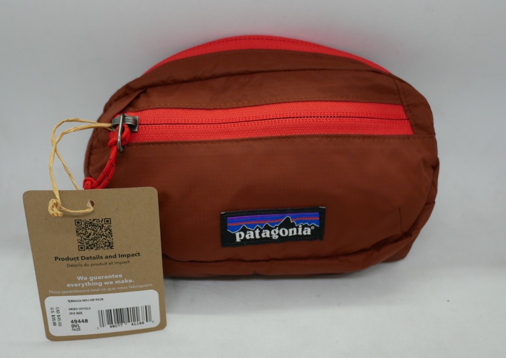 PATAGONIA TERRAVIA (DRIED VANILLA) FANNY (1L) MINI HIP PACK **BRAND NEW w/TAGS!