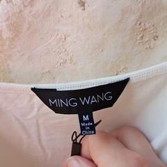 Ming Wang Women’s White Shaping Top Camisole Size M Hand Wash Only