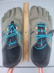 Peluva Strand Sport Mesh Trainers barefoot five-toe minimalist shoes Mens 10