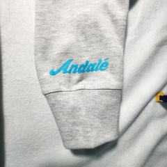 Andale Bearings “Slappy Days” Skateboarding Hoodie New without Tags Gray Size: M