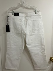 NYDJ Women’s Lift Tuck Crop Jeans, Ariel, Size 14, Optic White, NWT