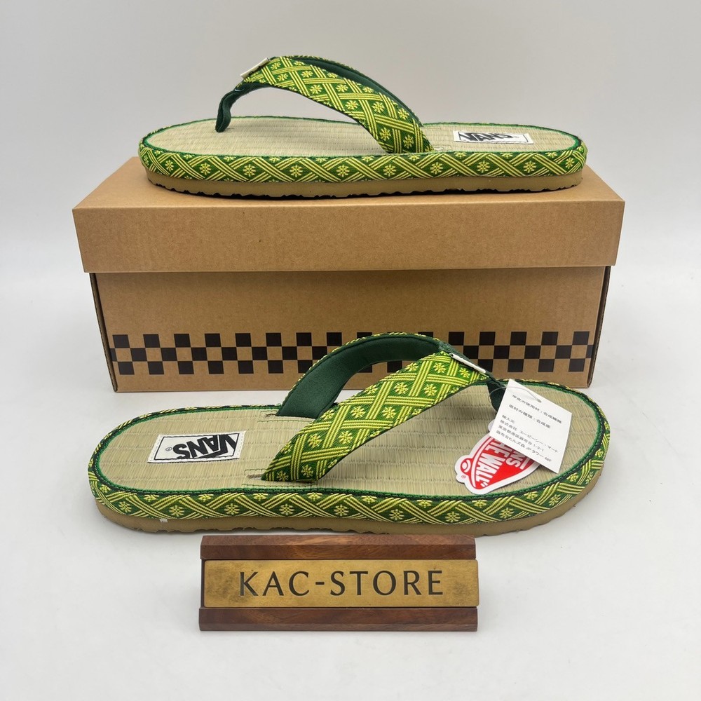 vans COASTAL GREEN/TATAMI V5131 TATAMI Unisex shoes sandals new Japan mot05