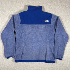The North Face Denali Fleece Jacket Womens Small Blue Full Zip Mock Neck