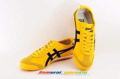 Onitsuka Tiger MEXICO 66 Leather YELLOW WHITE BIRCH BLACK BLUE GREEN PEACOAT