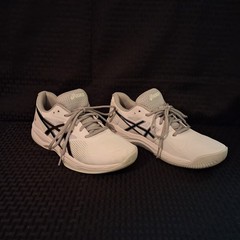 Asics Womens Gel Game 8 1042A152 White Running Shoes Sneakers Size 9.5