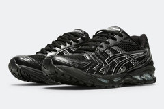 ASICS Gel-Kayano 14 Black Pure Silver Mens Sports Sneaker 1201A019-006