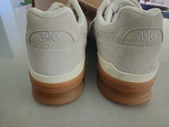 Asics EX89 Mens Size 10.5 White Suede Gum Sole 1203A481-100 Gum Pack – White