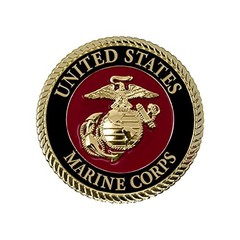 USMC Medallion – – Marine Corps EGA Eagle Globe Anchor Emblem | 2.25 Inches