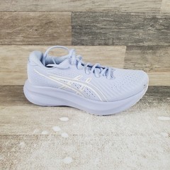 ASICS GEL-Excite 11 Womens Shoes Sz 7.5 Blue Fade Cream Mesh Lace Up Sneakers