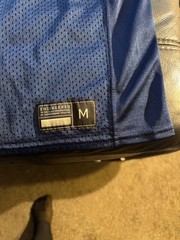 NIKE ENGINEERED BRAND MESH PLAIN FOOTBALL JERSEY M 00’S studio wardrobe sale