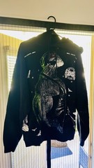 New Darc Sport x Bane! Size Large “SIDE-BY-SIDE” HOODIE IN BLACK – Sold Out!