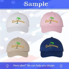 Personalized Custom Embroidered Baseball cap, golf, football,(text/logo)