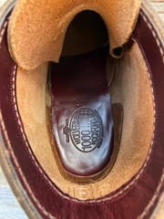 Wolverine 1000 Mile Leather Boots Horween Cordovan No. 8 (Color 8) 8.5 D
