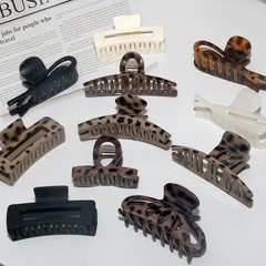 4.7 Inch Large Hair Claw Clips for Women, Strong Hold Claw Clips for Thick,Bl…
