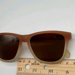 Goodr Sunglasses Three Part Tees – Brown Gradient Frame – Used Running Shades